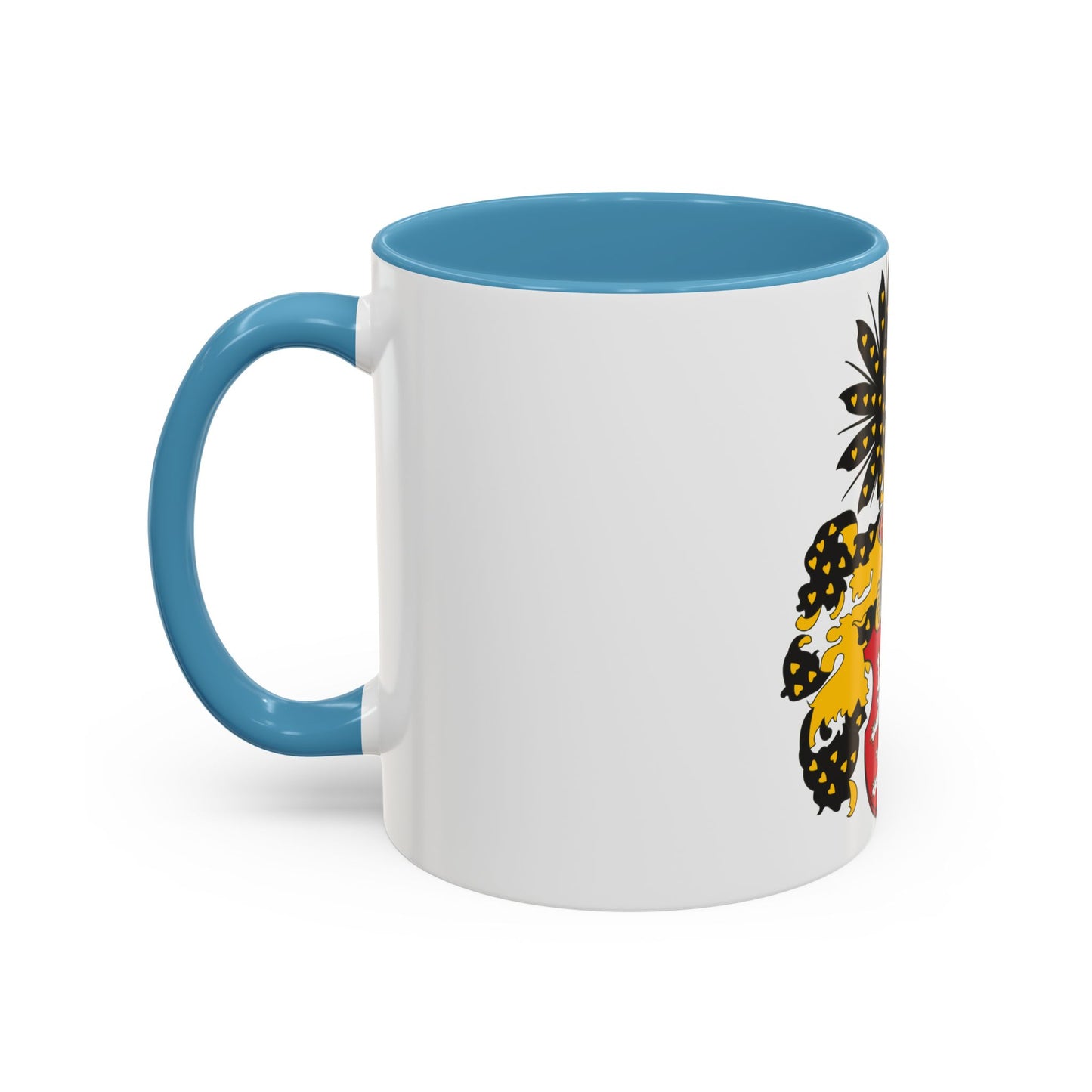 Coat of arms of the Kingdom of Bohemia - Accent Coffee Mug