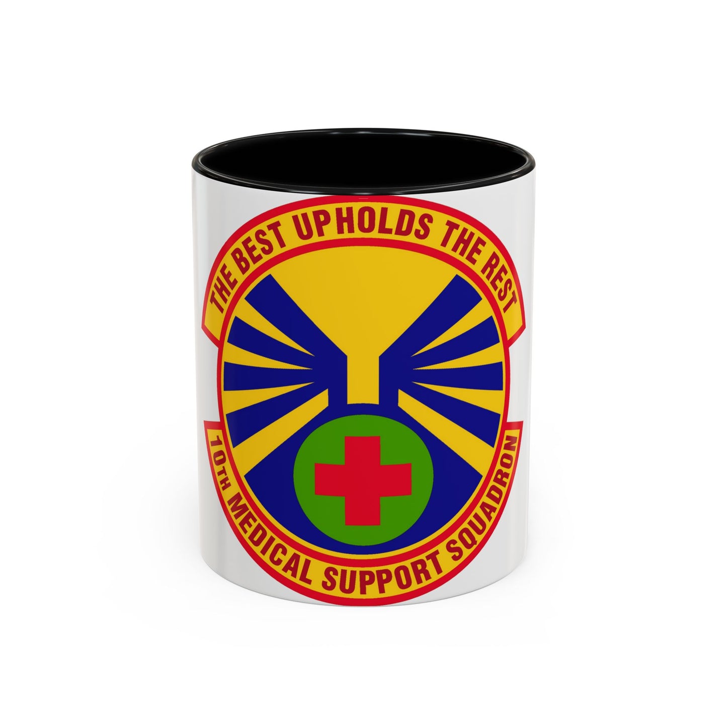 10th Medical Support Squadron (U.S. Air Force) Accent Coffee Mug