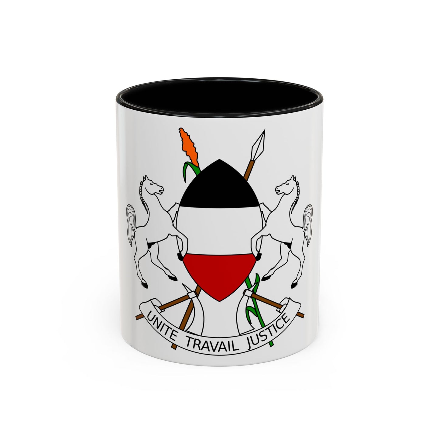 Coat of arms of Upper Volta (1967-1984) - Accent Coffee Mug