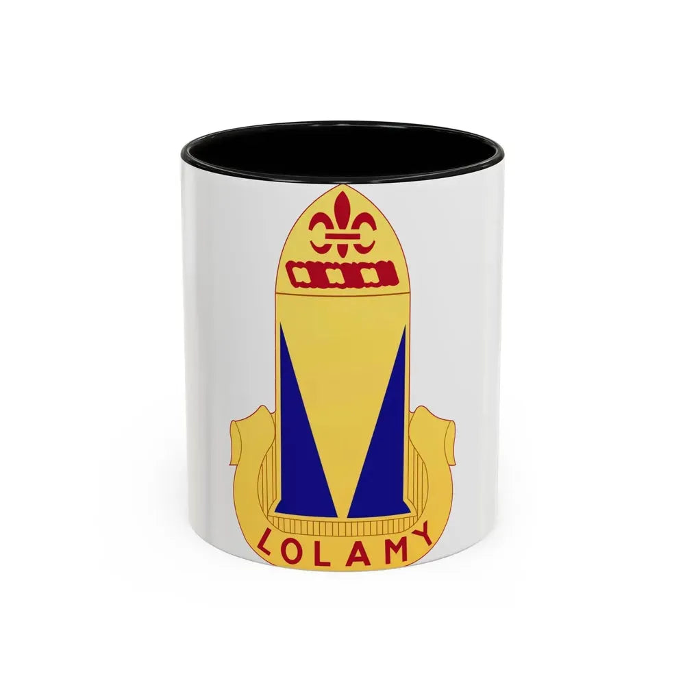 68th Air Defense Artillery Regiment (U.S. Army) Accent Coffee Mug 11oz Black - Go Mug Yourself