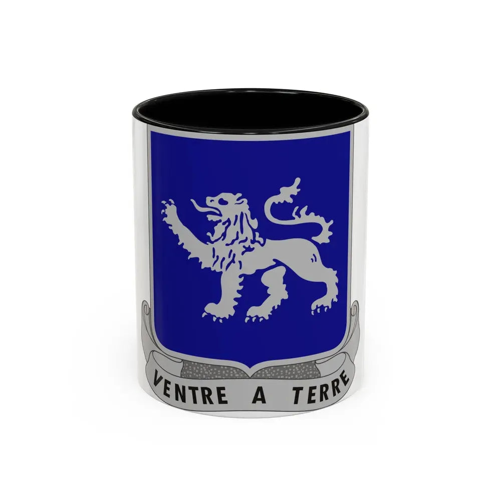 68th Armor Regiment (U.S. Army) Accent Coffee Mug 11oz Black - Go Mug Yourself
