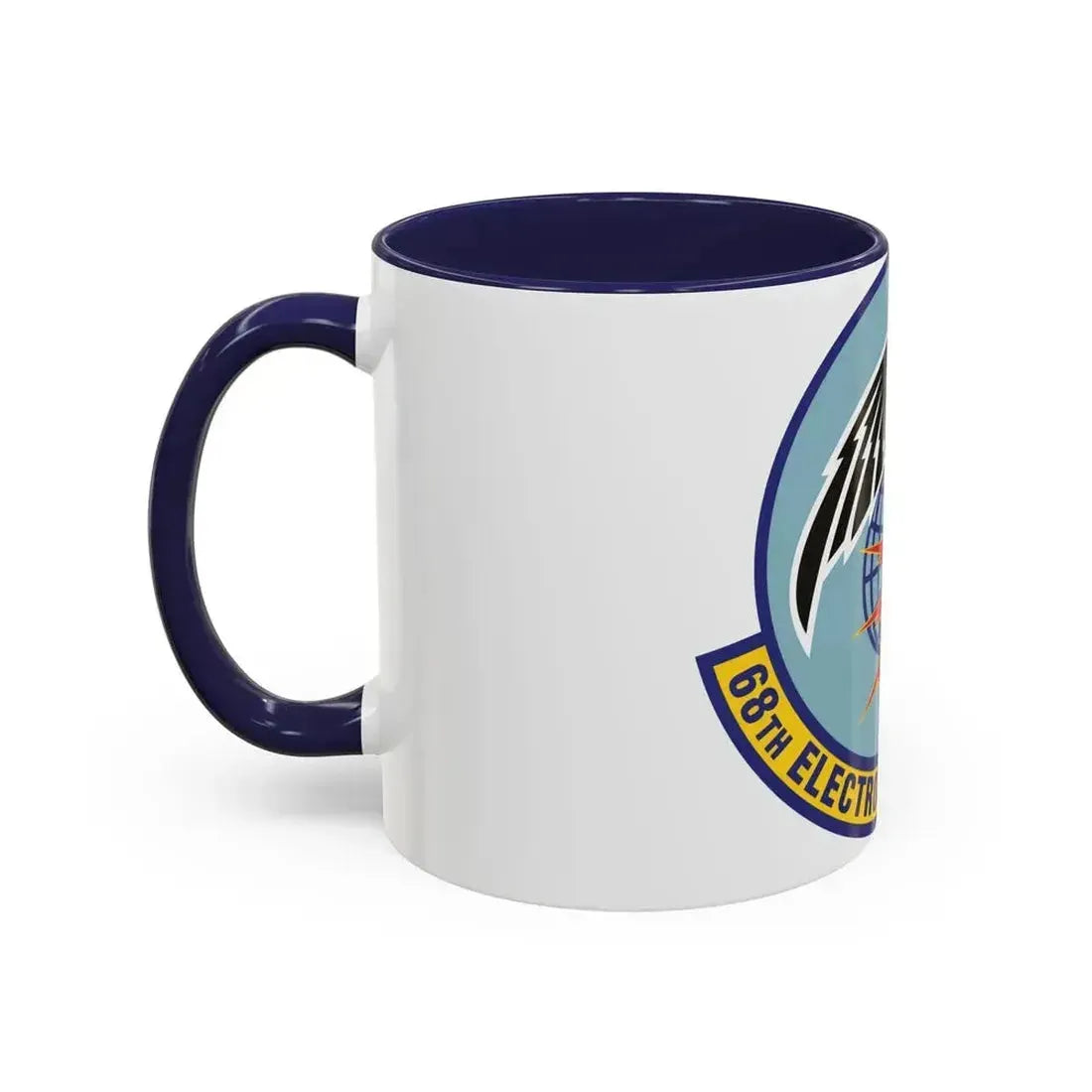 68th Electronic Warfare Squadron (U.S. Air Force) Accent Coffee Mug - Go Mug Yourself