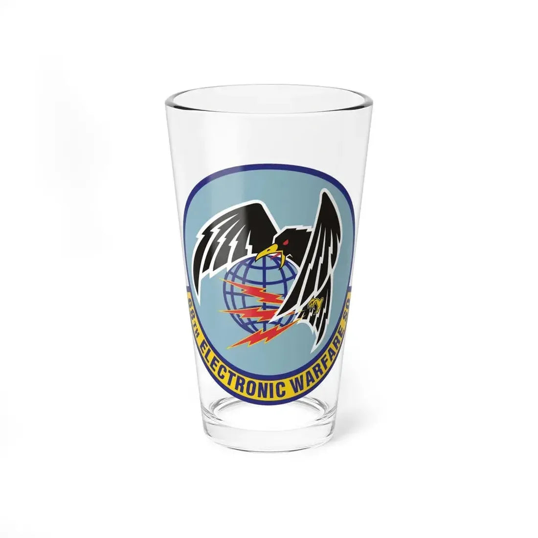 68th Electronic Warfare Squadron (U.S. Air Force) Pint Glass 16oz 16oz - Go Mug Yourself