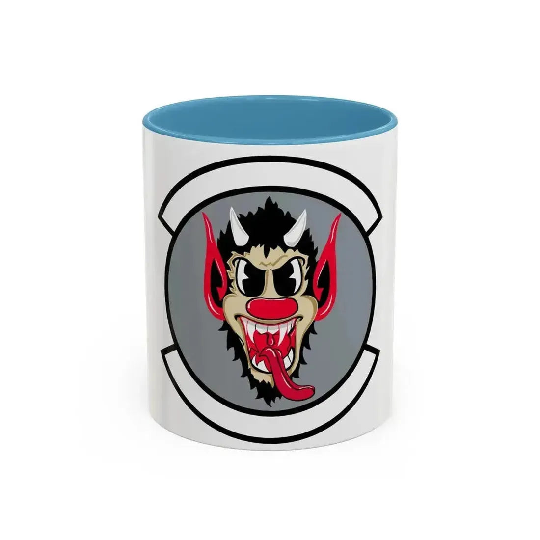 69 Fighter Squadron AFRC (U.S. Air Force) Accent Coffee Mug 11oz Light Blue - Go Mug Yourself