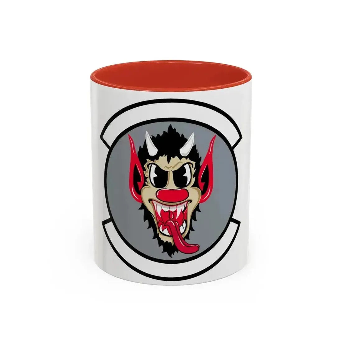 69 Fighter Squadron AFRC (U.S. Air Force) Accent Coffee Mug 11oz Red - Go Mug Yourself