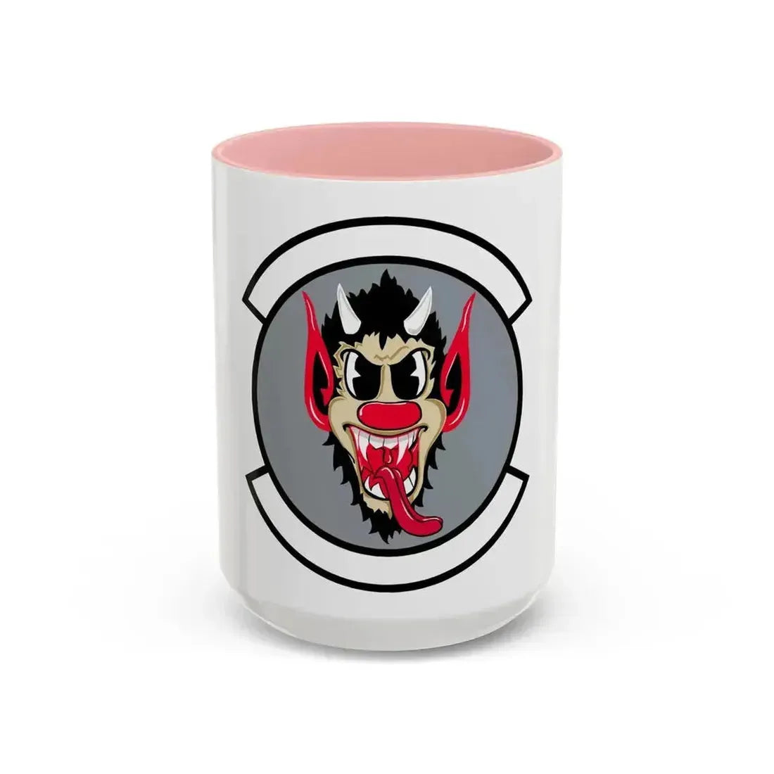 69 Fighter Squadron AFRC (U.S. Air Force) Accent Coffee Mug 15oz Pink - Go Mug Yourself
