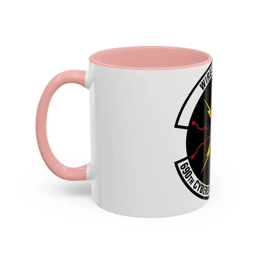 690 Cyberspace Operations Squadron AFSPC (U.S. Air Force) Accent Coffee Mug - Go Mug Yourself