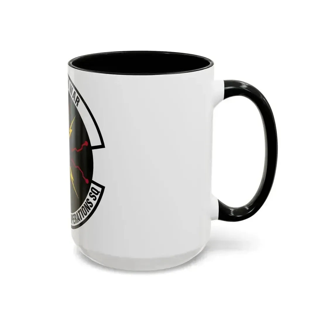 690 Cyberspace Operations Squadron AFSPC (U.S. Air Force) Accent Coffee Mug - Go Mug Yourself