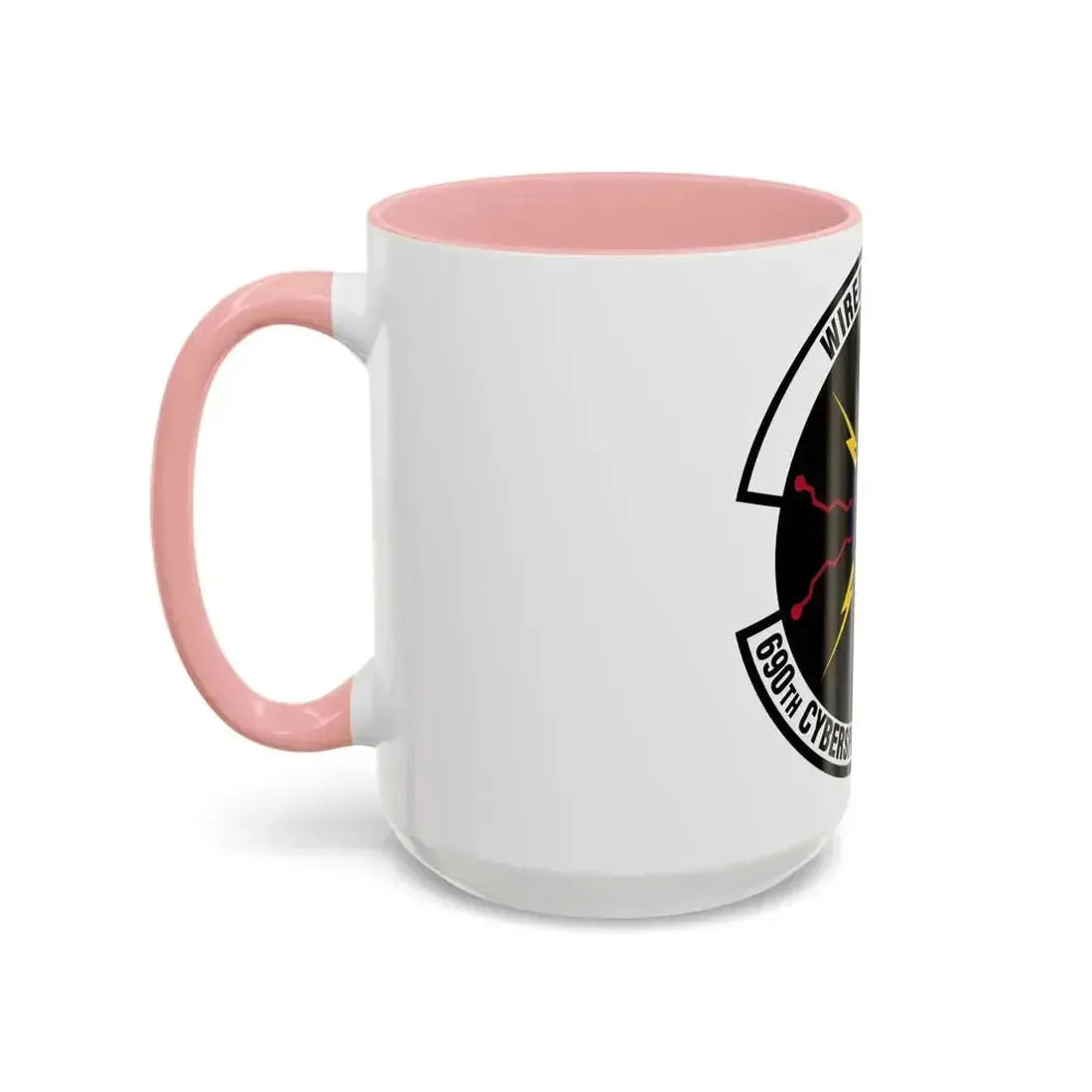 690 Cyberspace Operations Squadron AFSPC (U.S. Air Force) Accent Coffee Mug - Go Mug Yourself