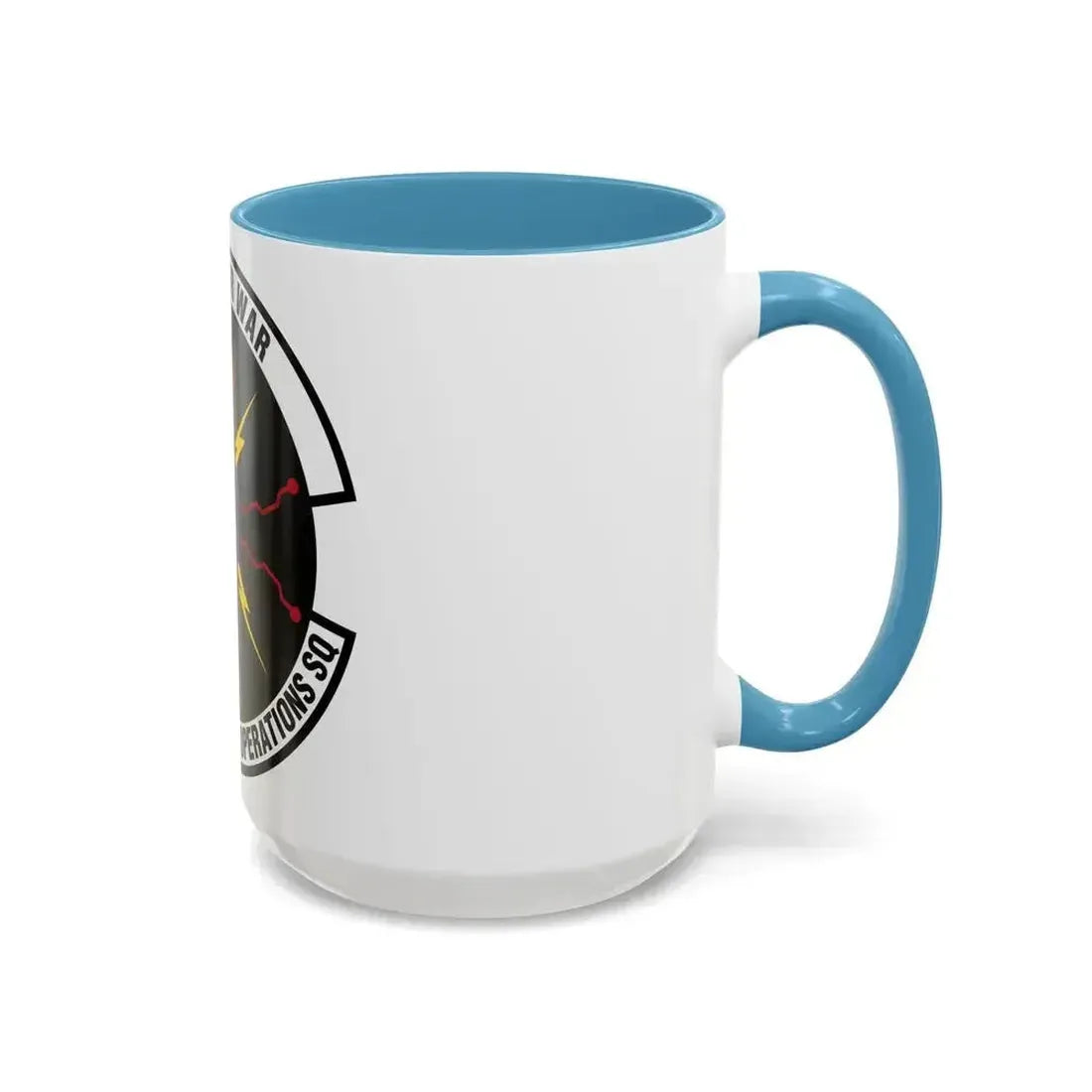 690 Cyberspace Operations Squadron AFSPC (U.S. Air Force) Accent Coffee Mug - Go Mug Yourself