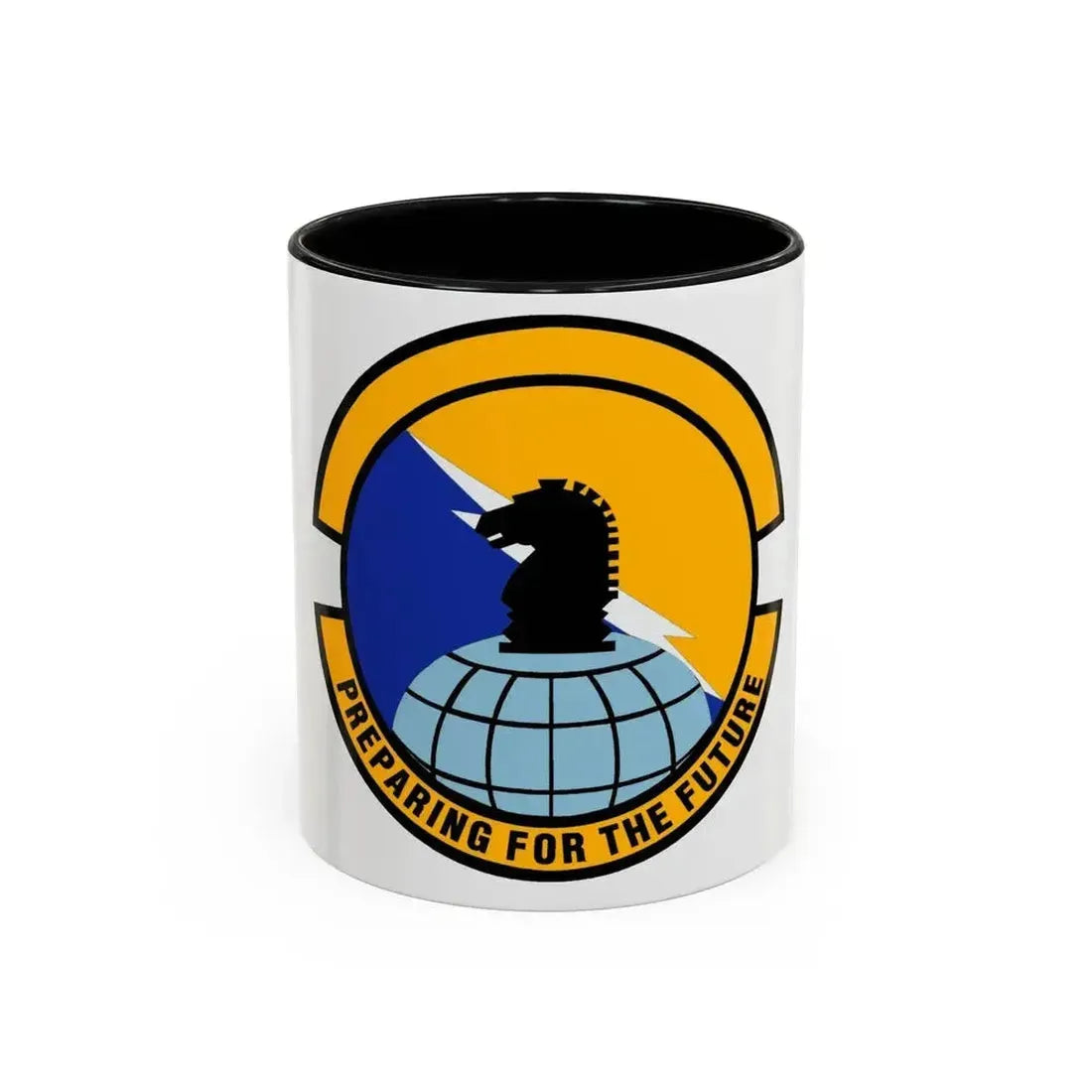 690 Intelligence Support Squadron ACC (U.S. Air Force) Accent Coffee Mug 11oz Black - Go Mug Yourself