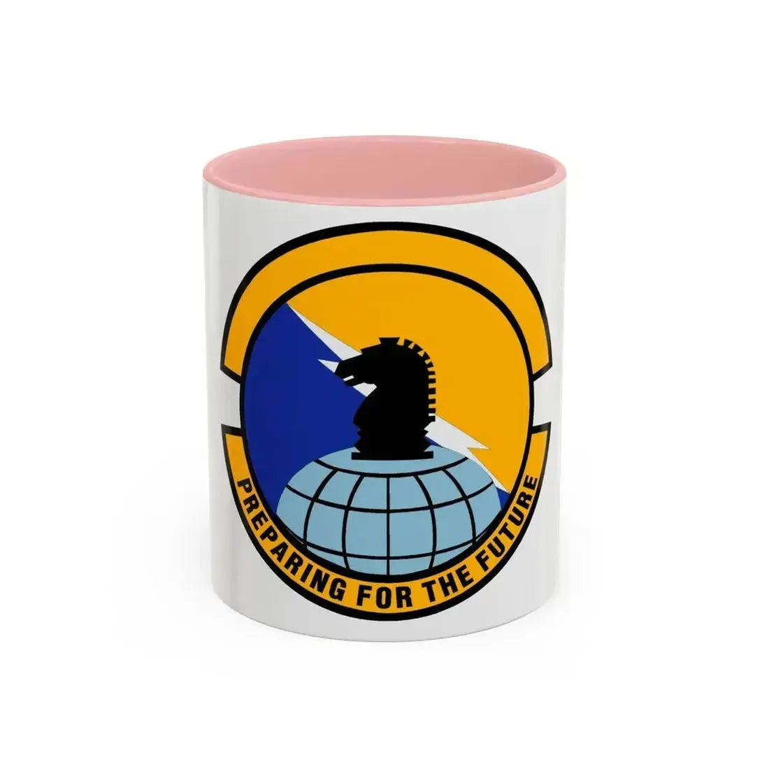 690 Intelligence Support Squadron ACC (U.S. Air Force) Accent Coffee Mug 11oz Pink - Go Mug Yourself
