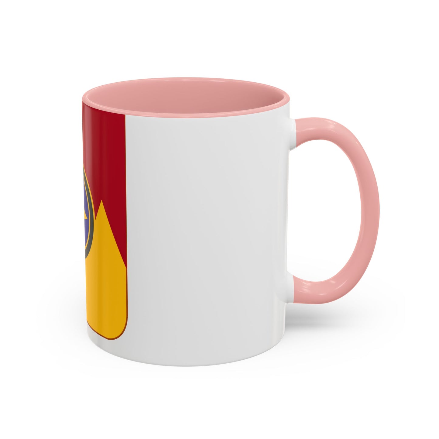 607th Armored Field Artillery Battalion v2 (U.S. Army) Accent Coffee Mug