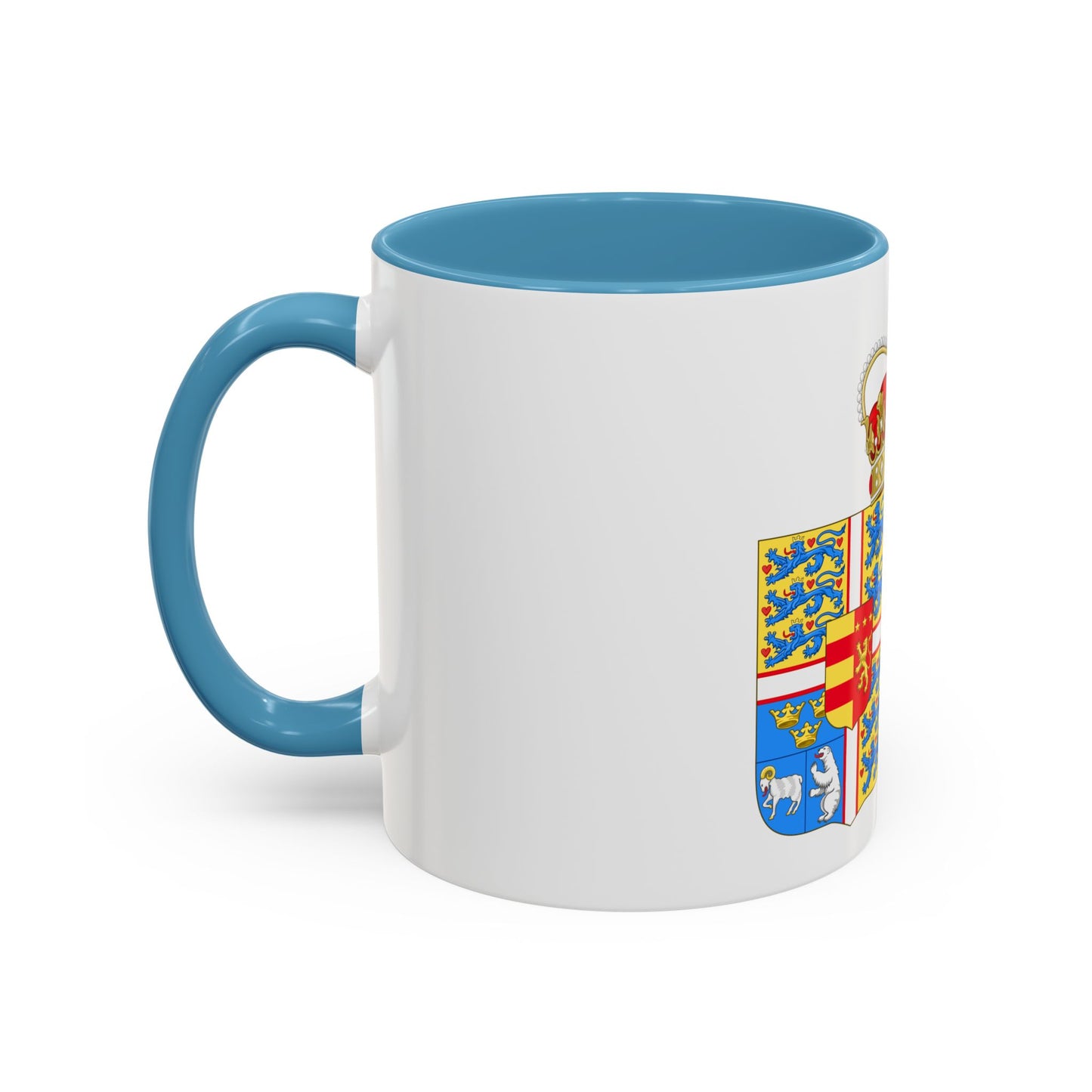 Coat of arms of Princess Marie of Denmark - Accent Coffee Mug