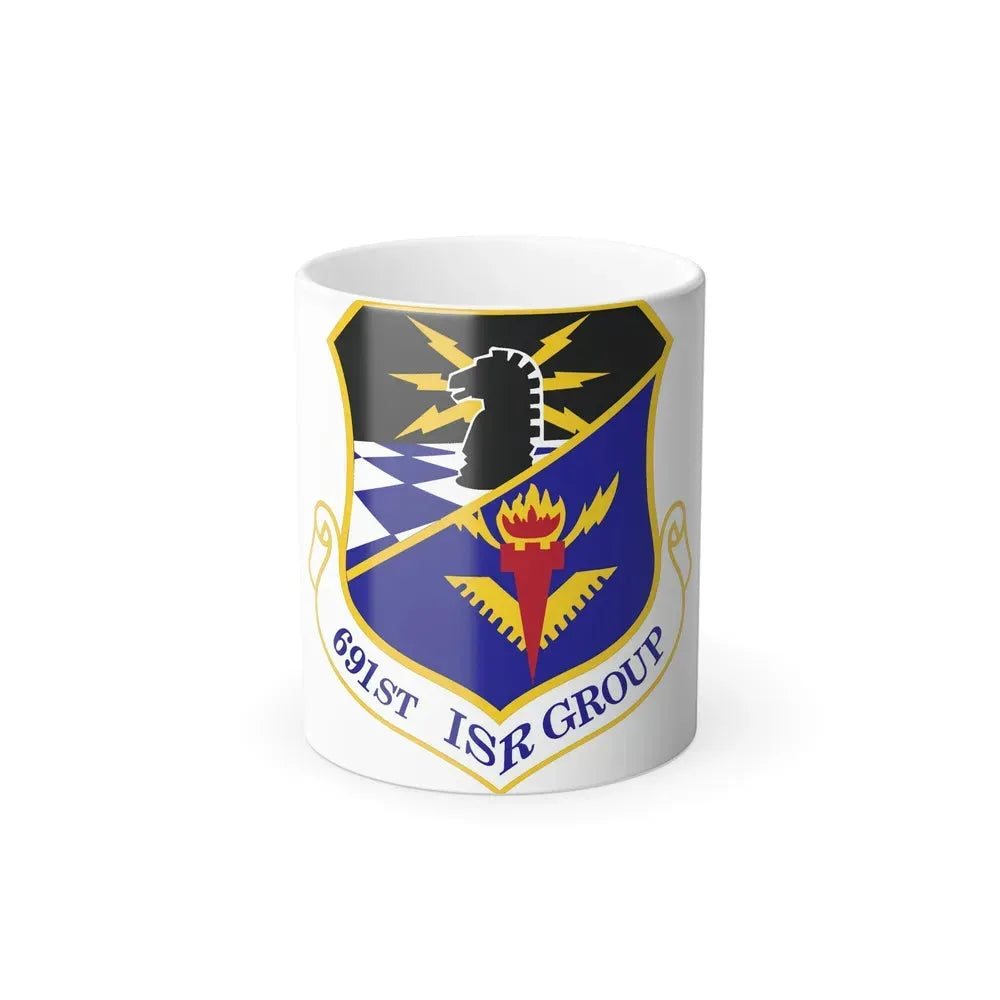 691 Intelligence Surveillance and Reconnaissance Group ACC (U.S. Air Force) Color Changing Mug 11oz - Go Mug Yourself