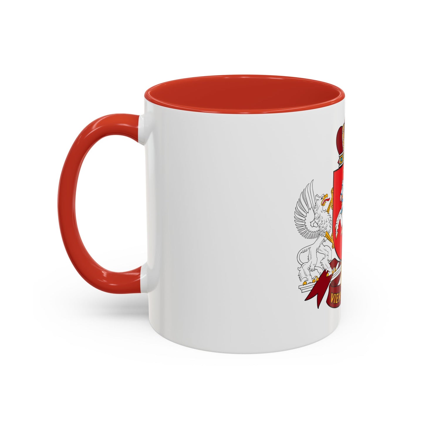 Coat of arms of the Seimas of Lithuania - Accent Coffee Mug