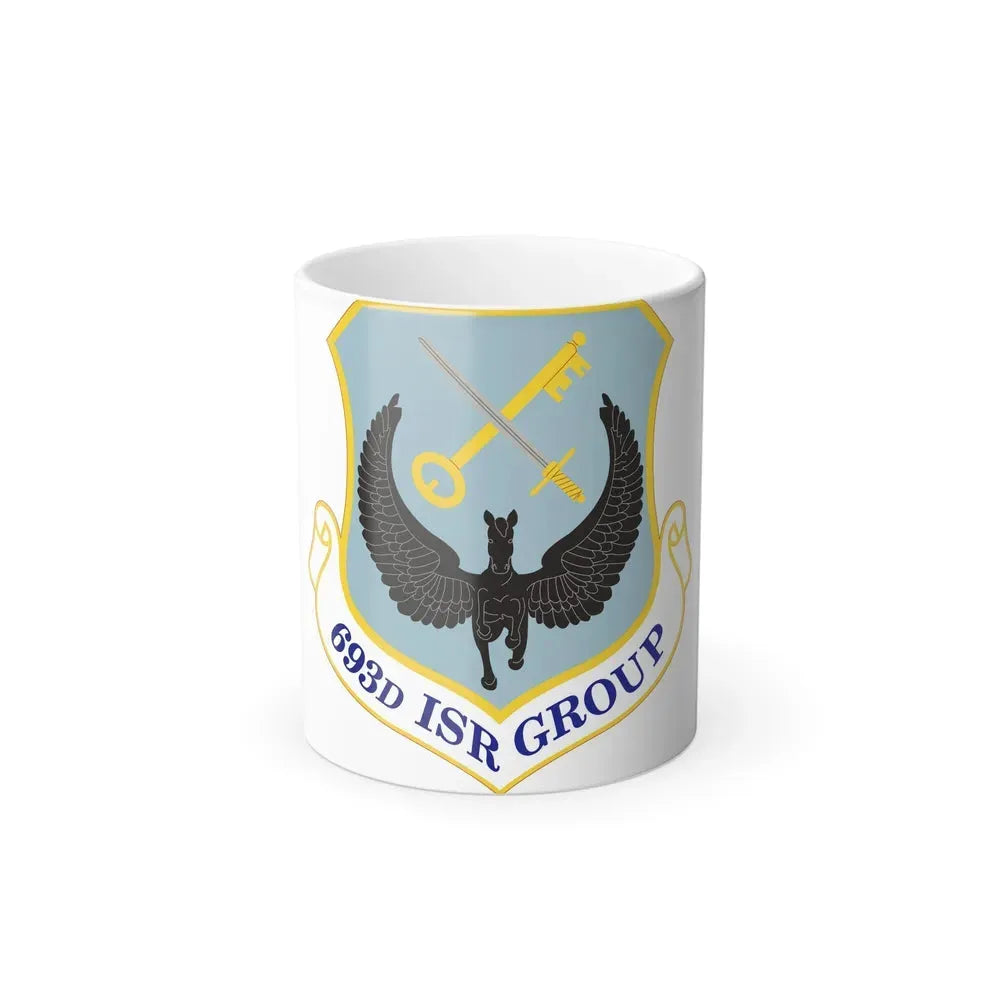693 Intelligence Surveillance and Reconnaissance Group ACC (U.S. Air Force) Color Changing Coffee Mug 11oz - Go Mug Yourself