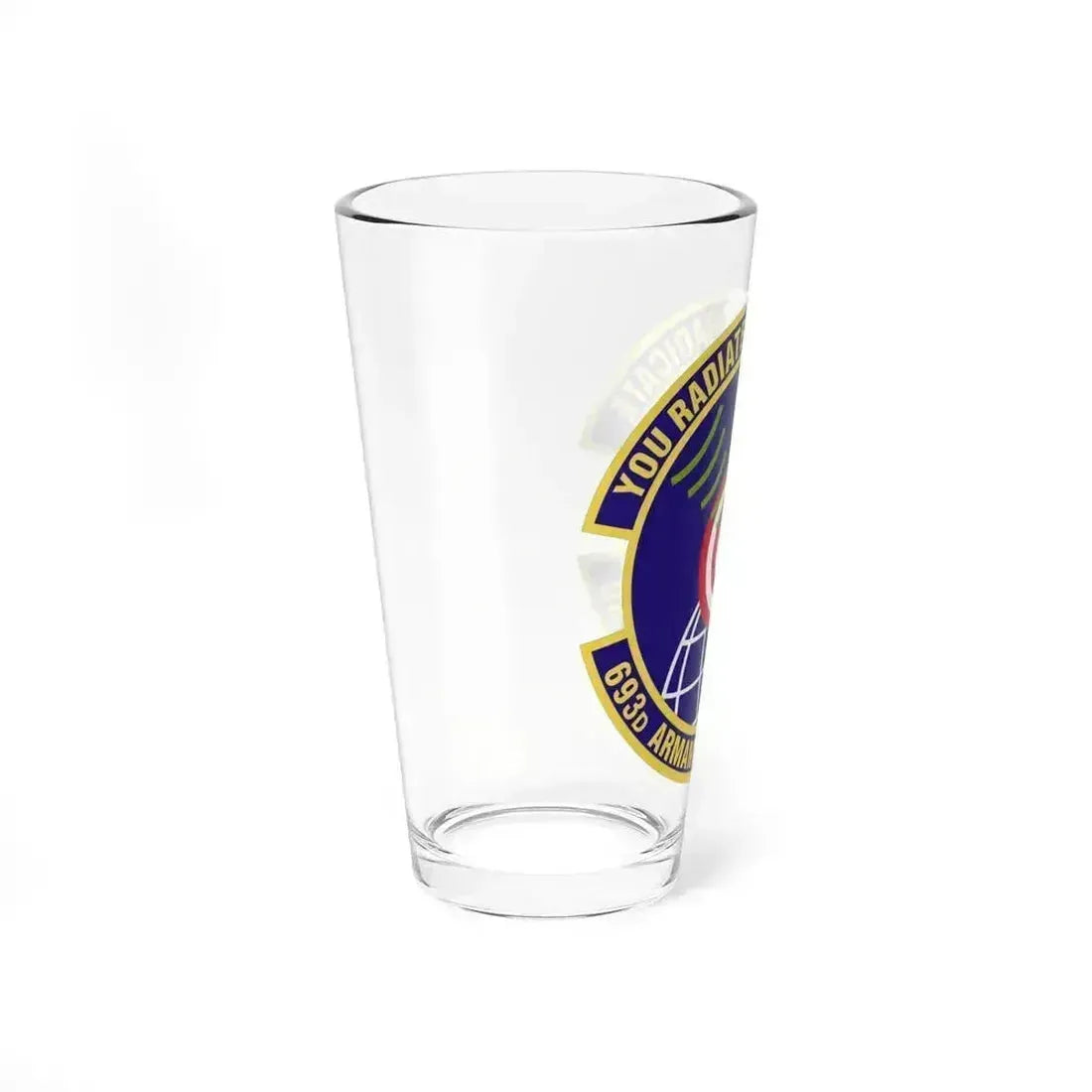 693d Armament Systems Squadron (U.S. Air Force) Pint Glass 16oz - Go Mug Yourself