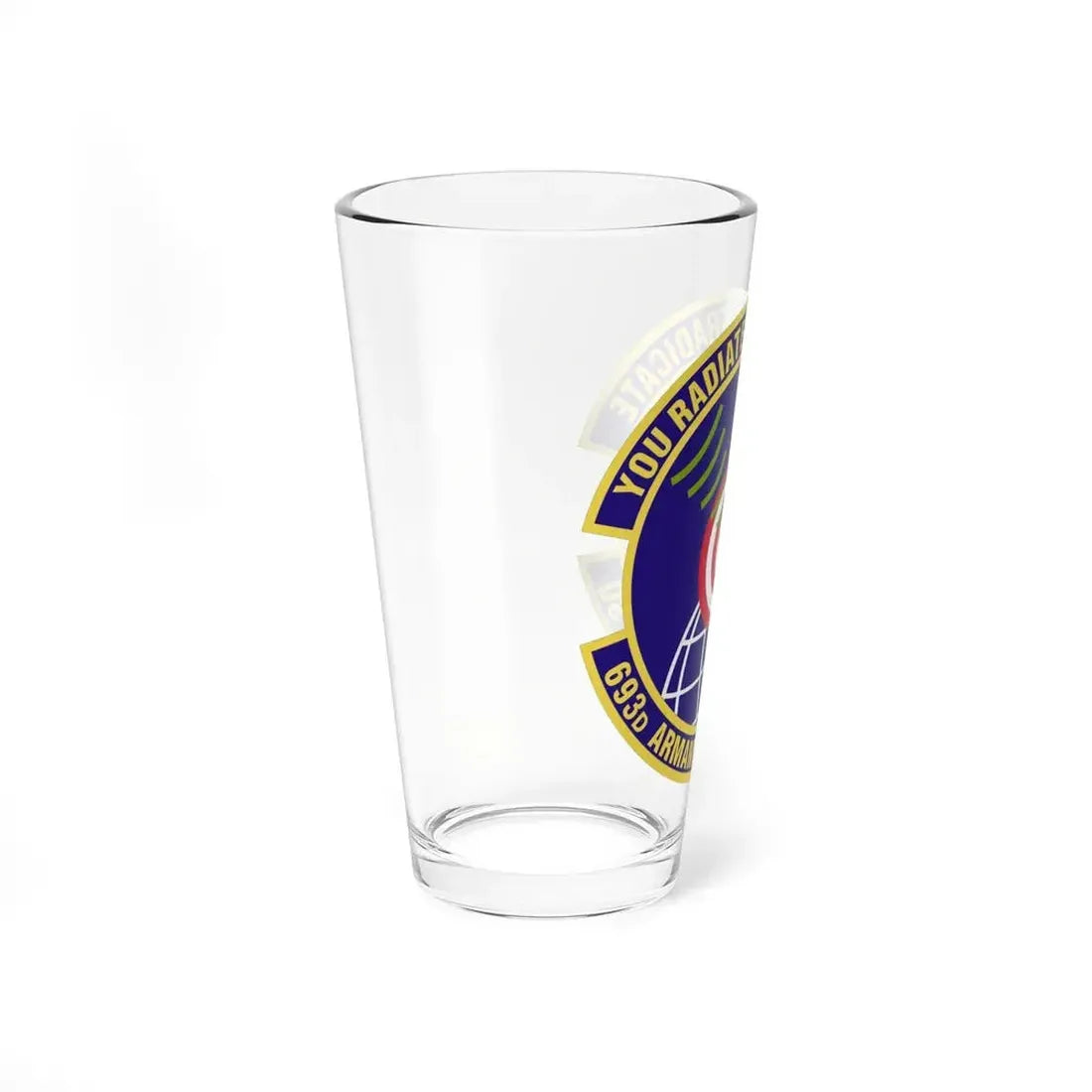 693d Armament Systems Squadron (U.S. Air Force) Pint Glass 16oz - Go Mug Yourself