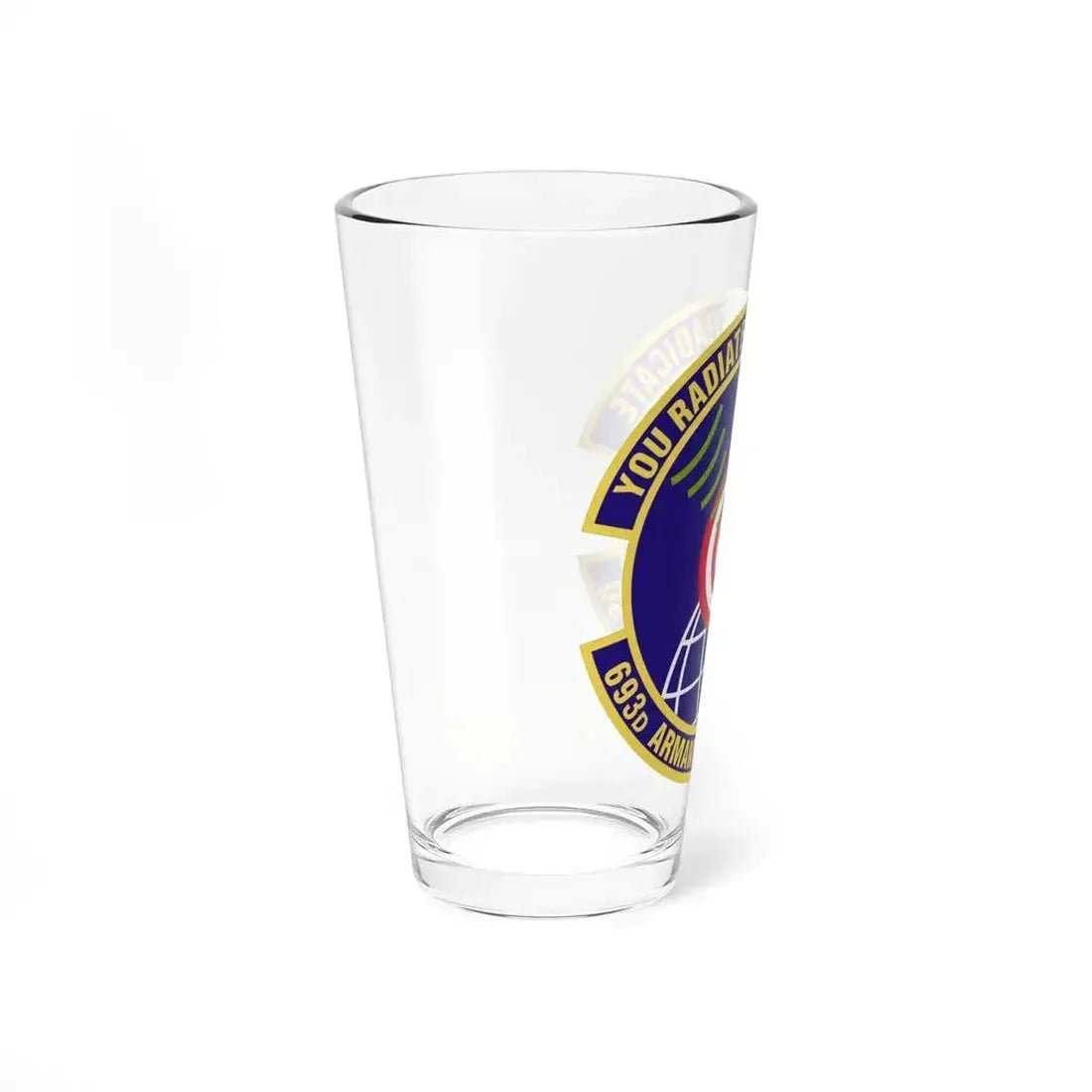 693d Armament Systems Squadron (U.S. Air Force) Pint Glass 16oz - Go Mug Yourself