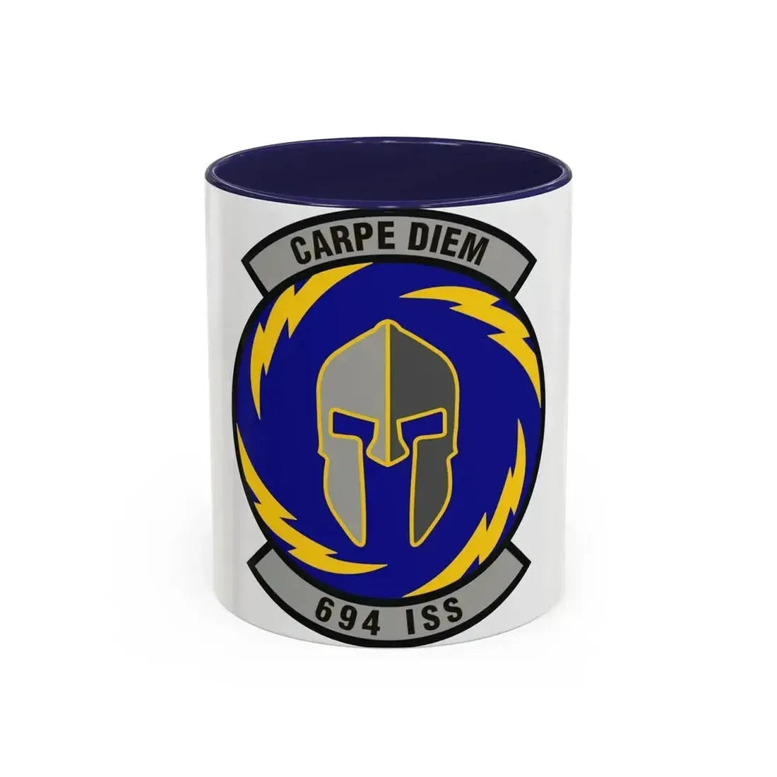 694th Intelligence Support Squadron (U.S. Air Force) Accent Coffee Mug 11oz Navy - Go Mug Yourself