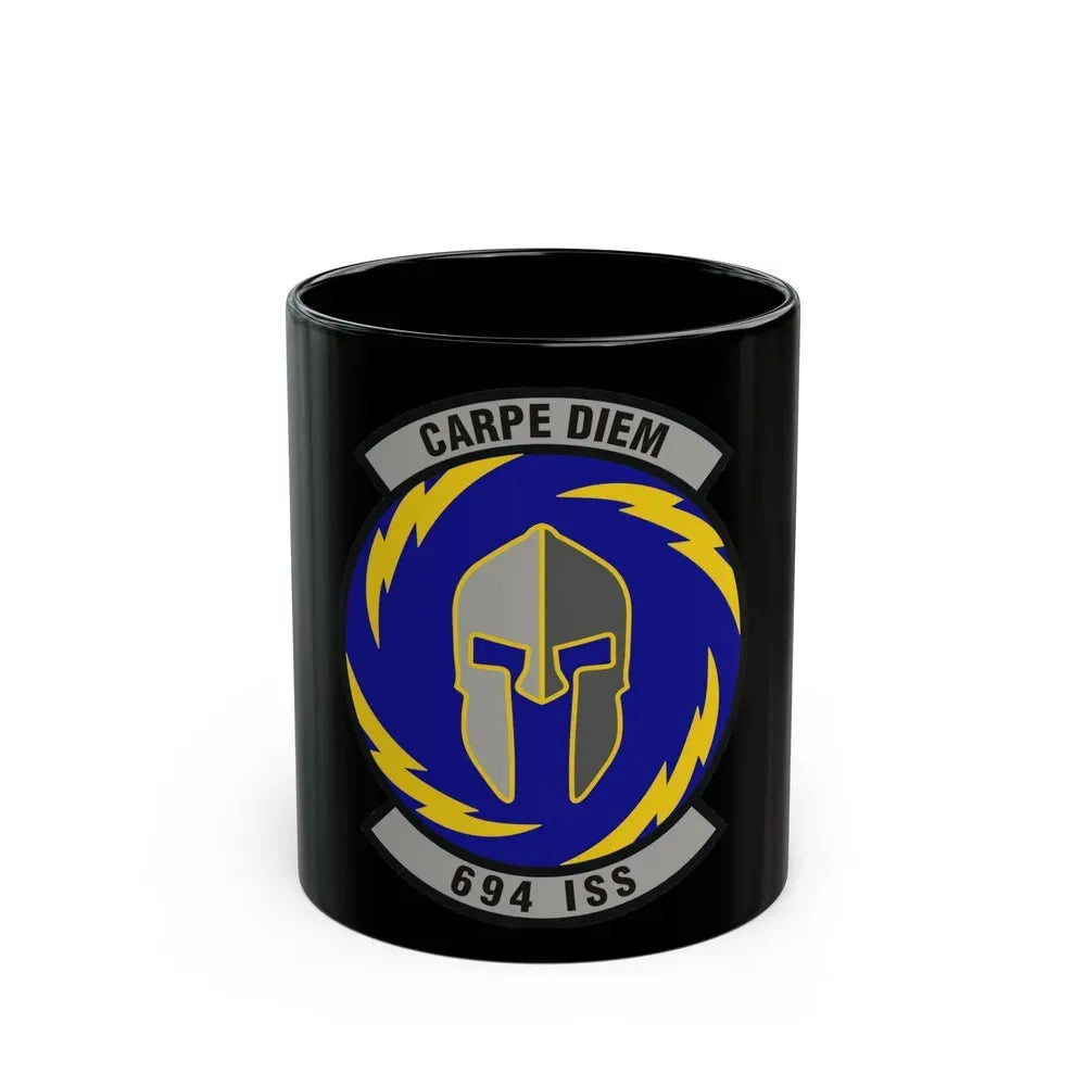 694th Intelligence Support Squadron (U.S. Air Force) Black Coffee Mug 11oz - Go Mug Yourself