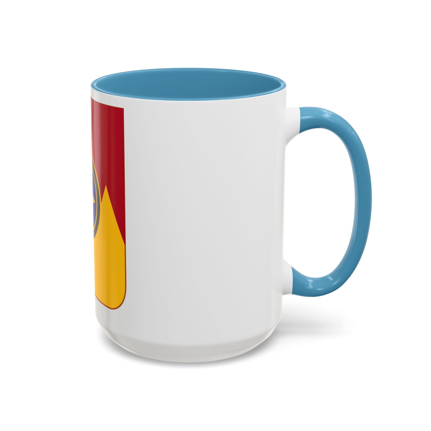 607th Armored Field Artillery Battalion v2 (U.S. Army) Accent Coffee Mug