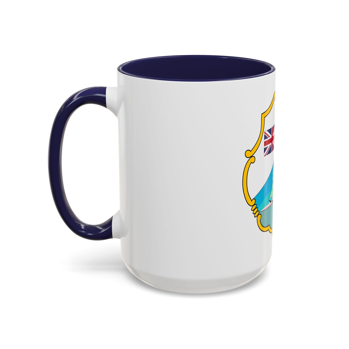 Coat of arms of British Honduras (1819-1907) - Accent Coffee Mug