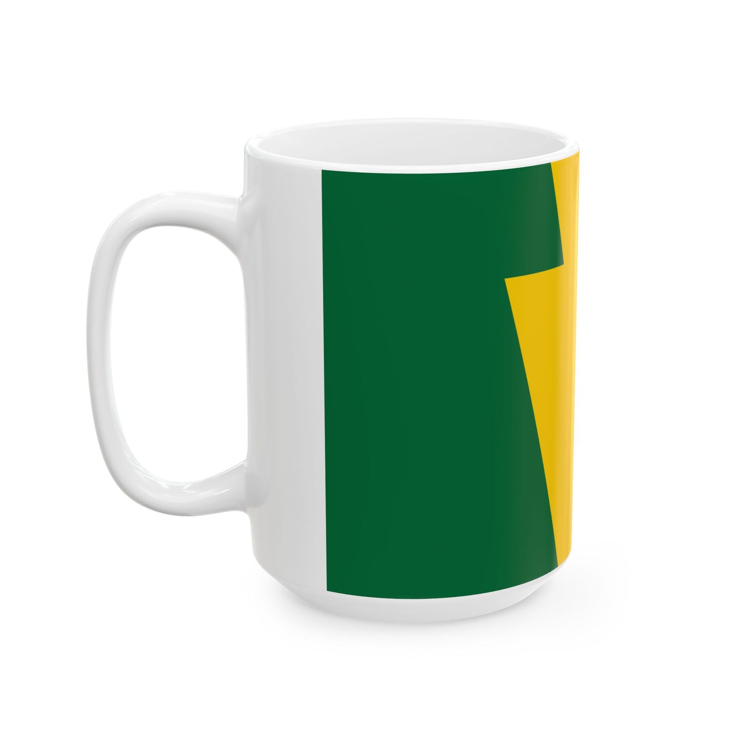 Keystone Flag reverse (United States) White Coffee Mug