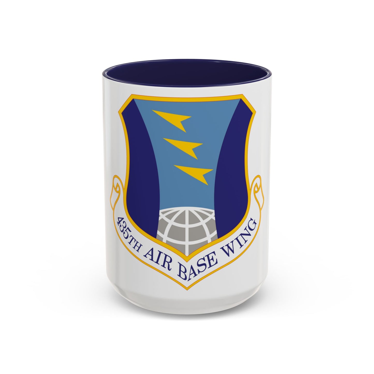 435th Air Base Wing (U.S. Air Force) Accent Coffee Mug