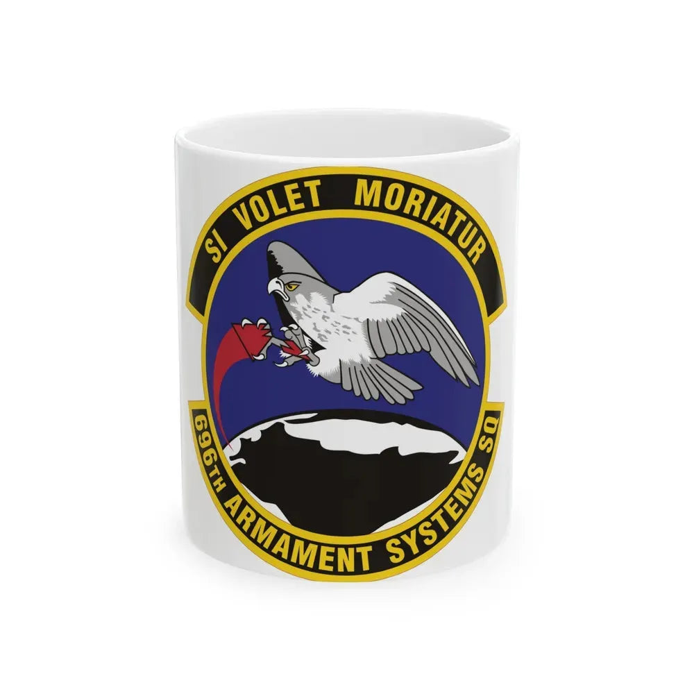 696th Armament Systems Squadron (U.S. Air Force) White Coffee Mug 11oz - Go Mug Yourself