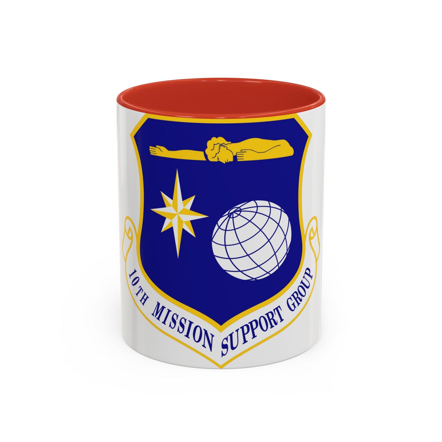 10th Mission Support Group (U.S. Air Force) Accent Coffee Mug