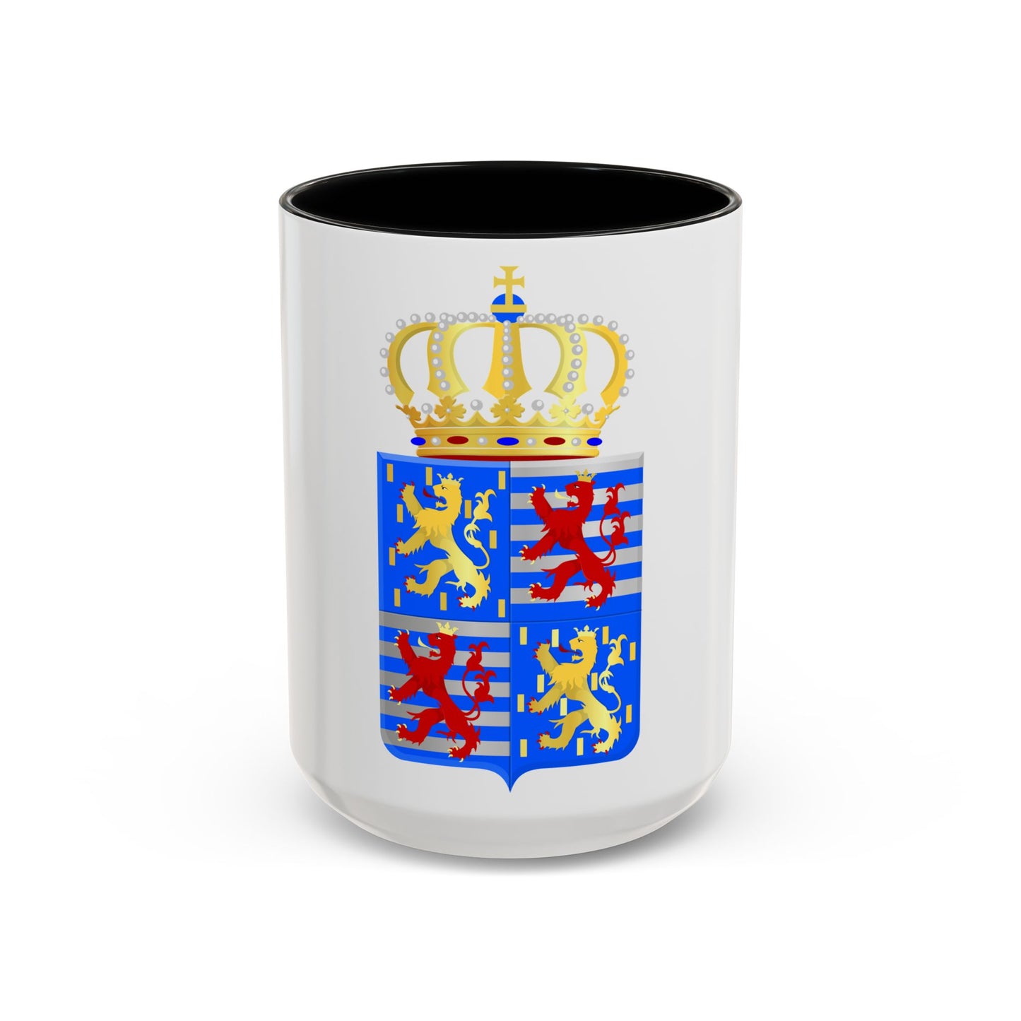 Lesser coat of arms of the Grand Dukes of Luxembourg prior to 2000 - Accent Coffee Mug