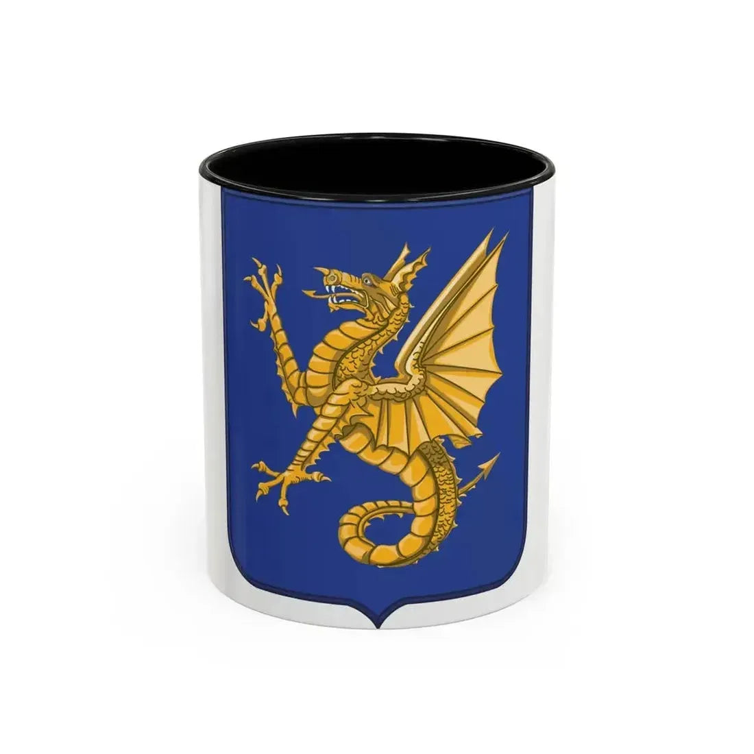 69th Infantry Regiment 2 (U.S. Army) Accent Coffee Mug 11oz Black - Go Mug Yourself
