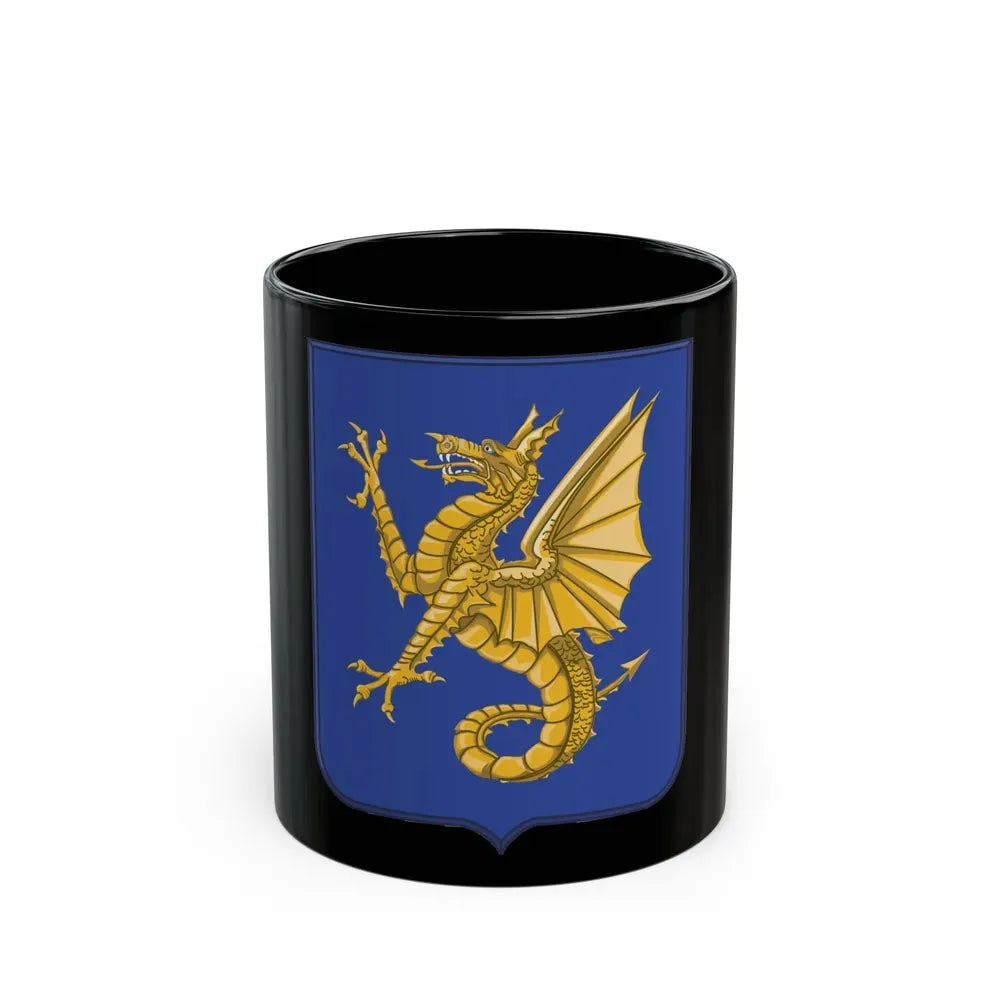 69th Infantry Regiment 2 (U.S. Army) Black Coffee Mug 11oz - Go Mug Yourself