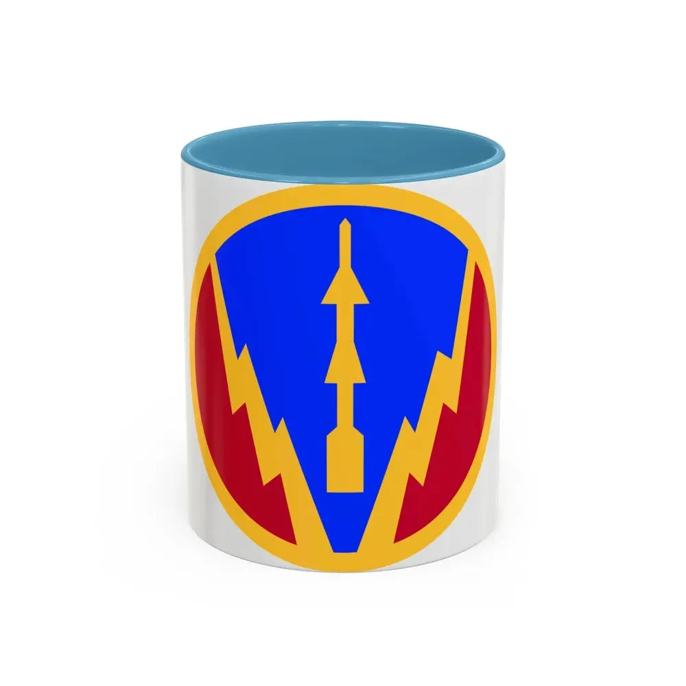 6th Air Defense Artillery Brigade (U.S. Army) Accent Coffee Mug 11oz Light Blue - Go Mug Yourself