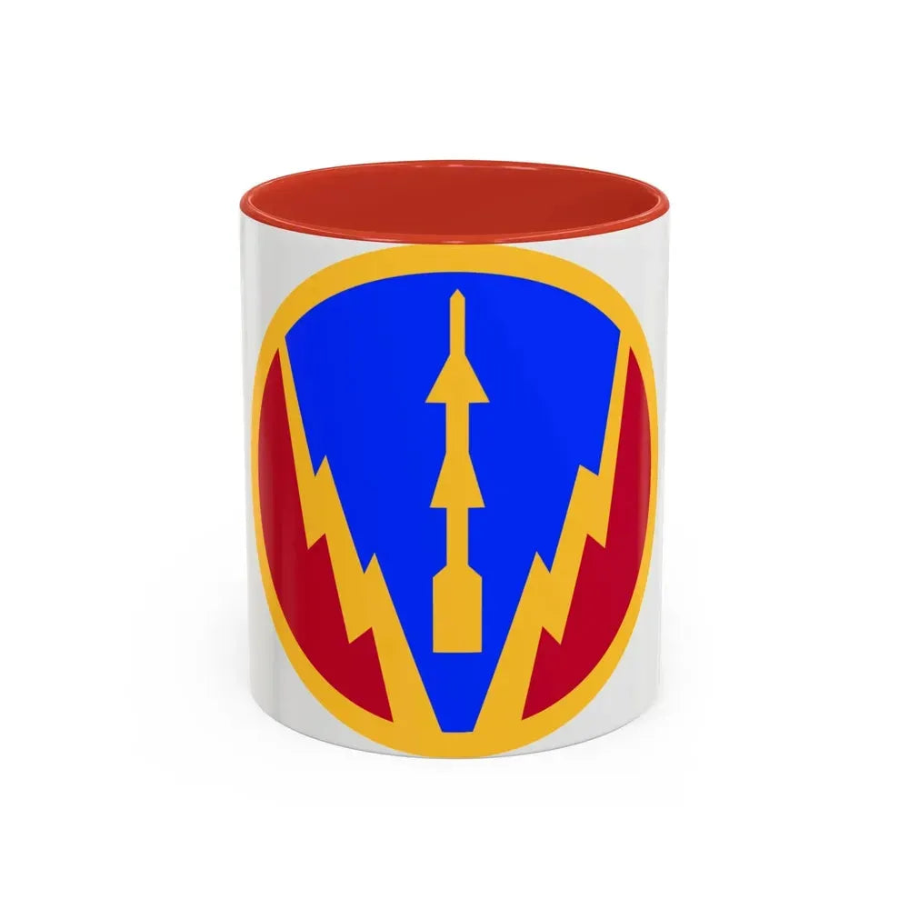 6th Air Defense Artillery Brigade (U.S. Army) Accent Coffee Mug 11oz Red - Go Mug Yourself