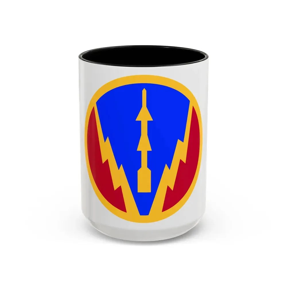 6th Air Defense Artillery Brigade (U.S. Army) Accent Coffee Mug 15oz Black - Go Mug Yourself