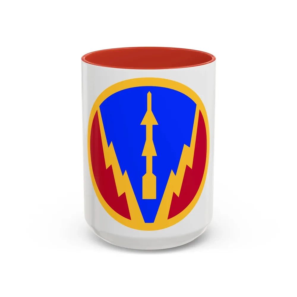 6th Air Defense Artillery Brigade (U.S. Army) Accent Coffee Mug 15oz Red - Go Mug Yourself