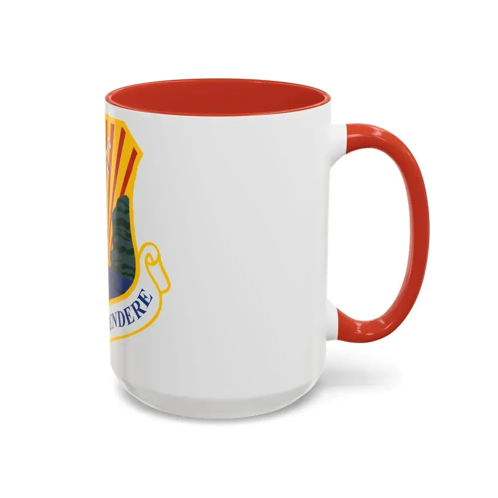 6th Air Mobility Wing (U.S. Air Force) Accent Coffee Mug - Go Mug Yourself