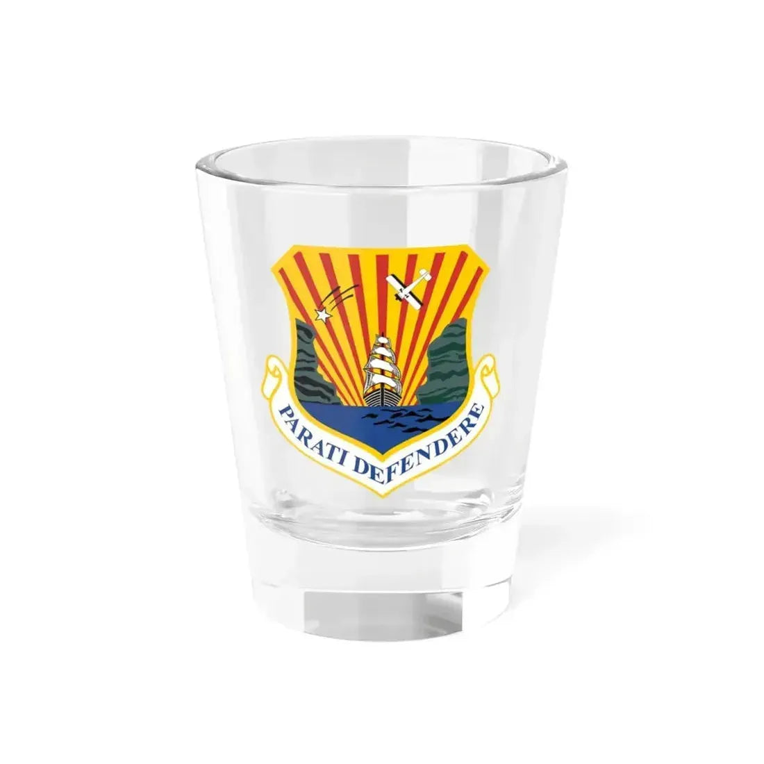 6th Air Mobility Wing (U.S. Air Force) Shot Glass 1.5oz 1.5oz - Go Mug Yourself