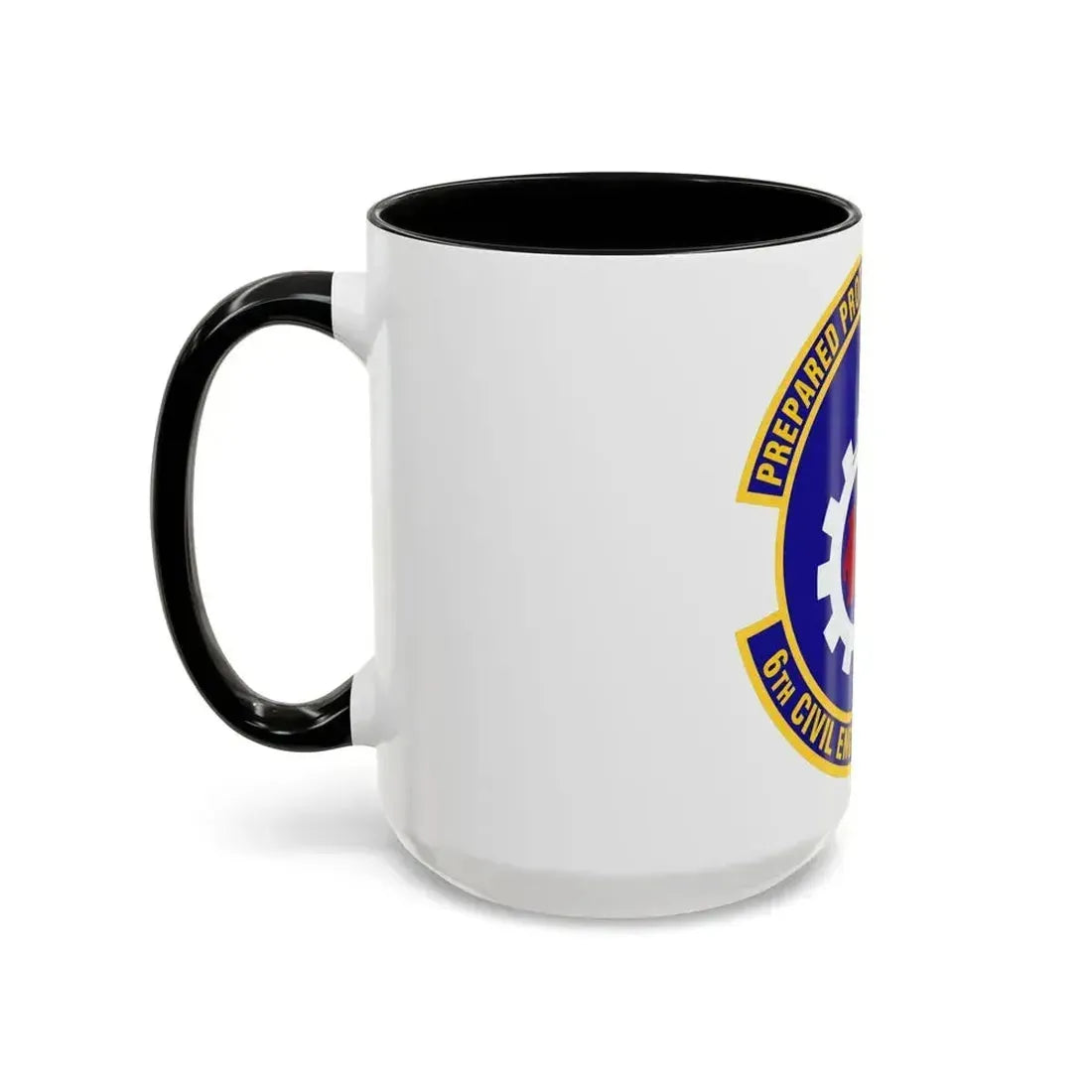 6th Civil Engineer Squadaron (U.S. Air Force) Accent Coffee Mug - Go Mug Yourself