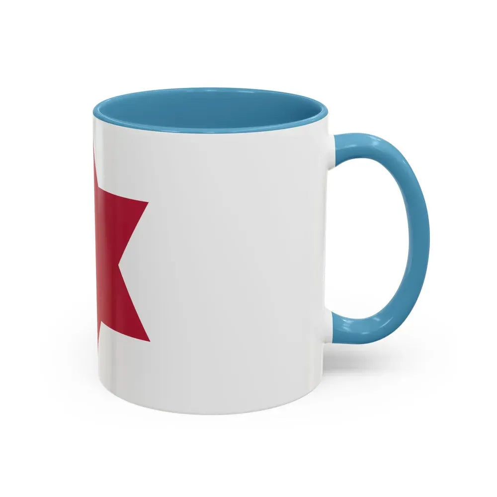 6th Infantry Division (U.S. Army) Accent Coffee Mug - Go Mug Yourself