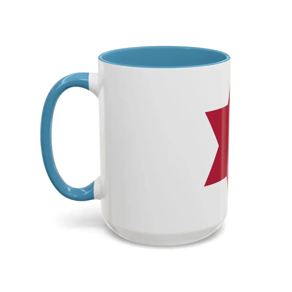 6th Infantry Division (U.S. Army) Accent Coffee Mug - Go Mug Yourself