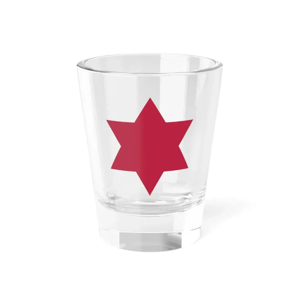 6th Infantry Division (U.S. Army) Shot Glass 1.5oz 1.5oz - Go Mug Yourself
