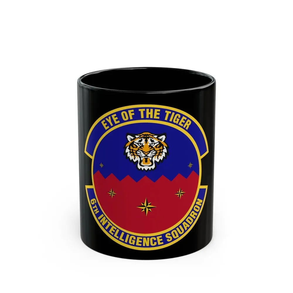6th Intelligence Squadron (U.S. Air Force) Black Coffee Mug 11oz - Go Mug Yourself