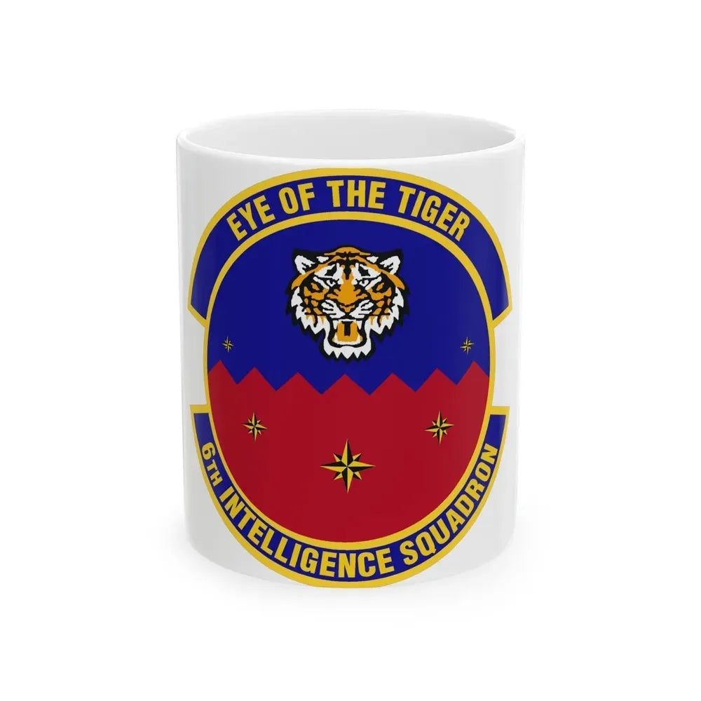 6th Intelligence Squadron (U.S. Air Force) White Coffee Mug 11oz - Go Mug Yourself