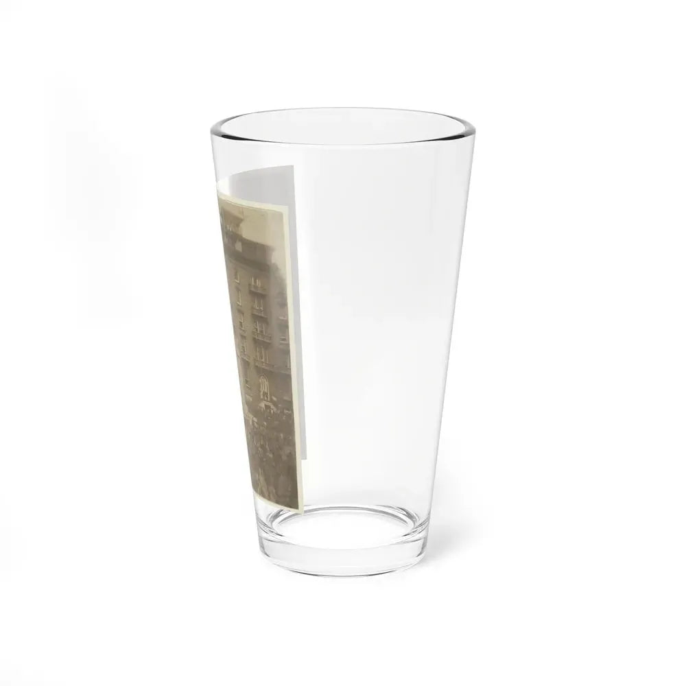 6th Massachusetts Bivouacked In Monument Sq., Baltimore (U.S. Civil War) Pint Glass 16oz - Go Mug Yourself