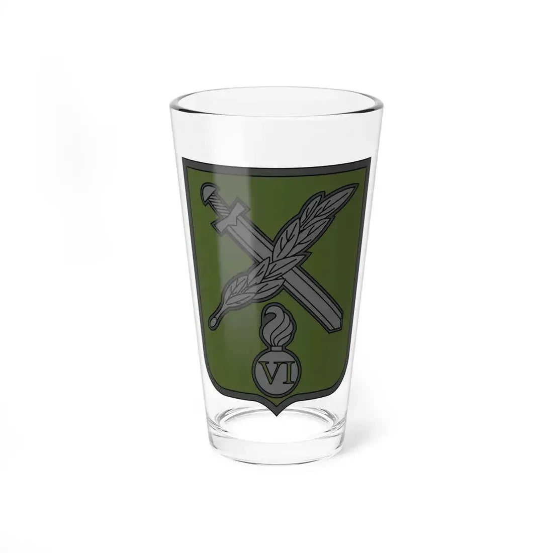 6th Separate Mechanised Brigade 3 (Ukraine) Pint Glass 16oz 16oz - Go Mug Yourself