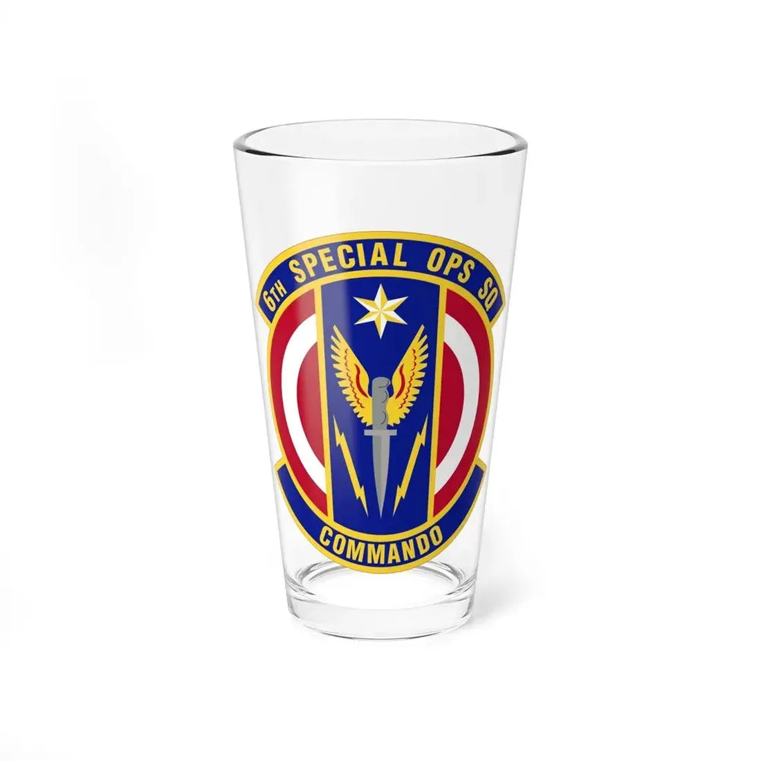 6th Special Operations Squadron (U.S. Air Force) Pint Glass 16oz 16oz - Go Mug Yourself
